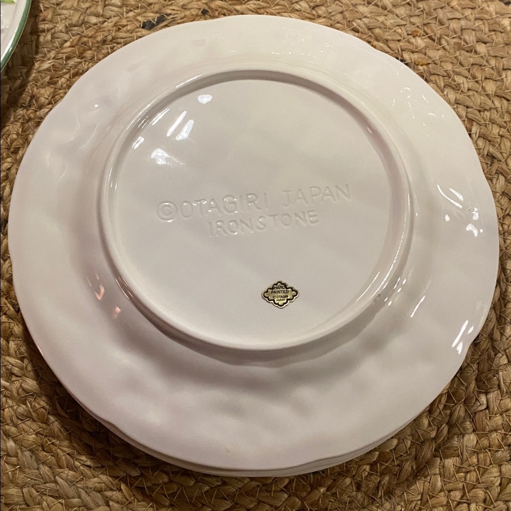 Bundle of 4 Otagiri Ironstone salad plates made in Japan - Picture 9 of 14